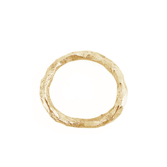 WAVES Ring Gullbelagt