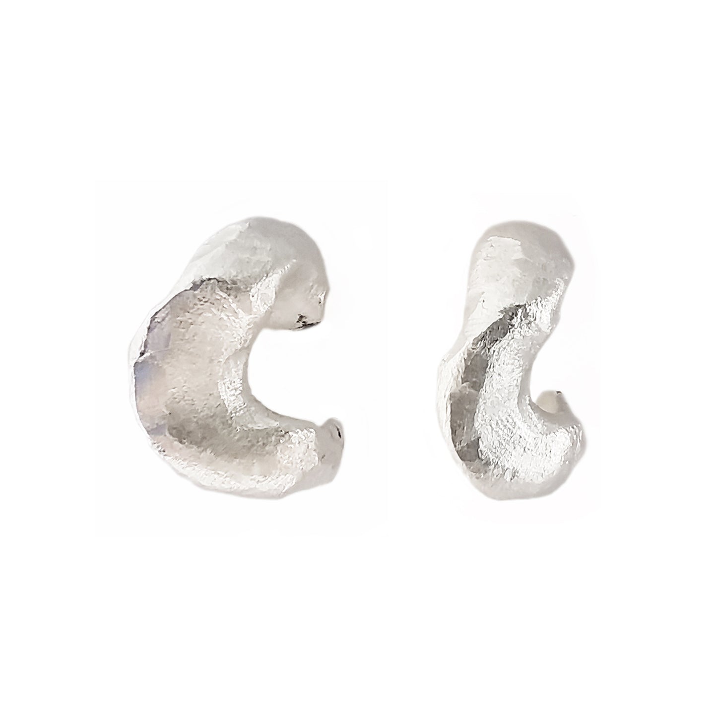 SURF Øreringer Sølv