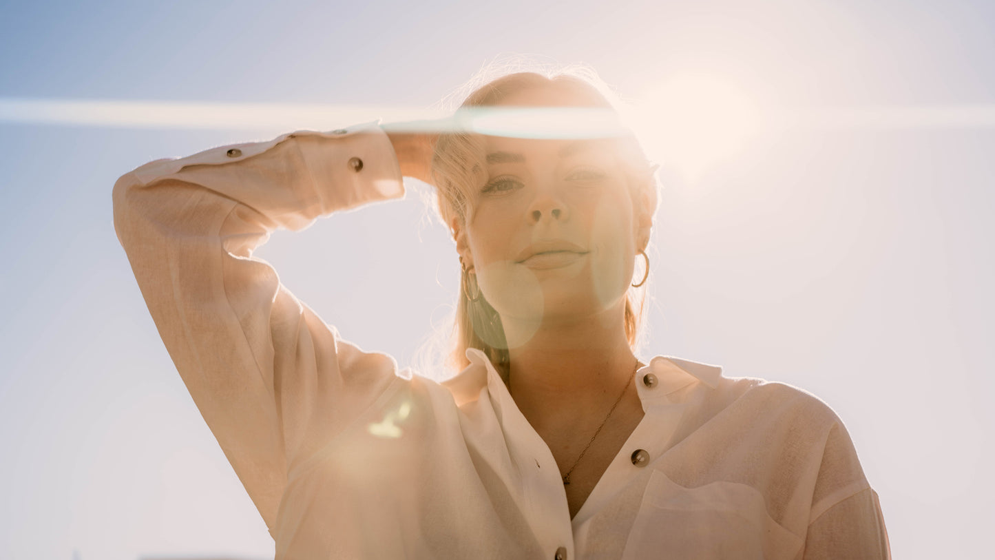 FLOW Øreringer Gullbelagt L