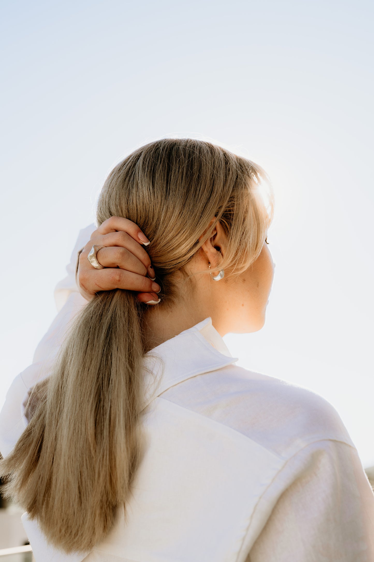 SURF Øreringer Sølv