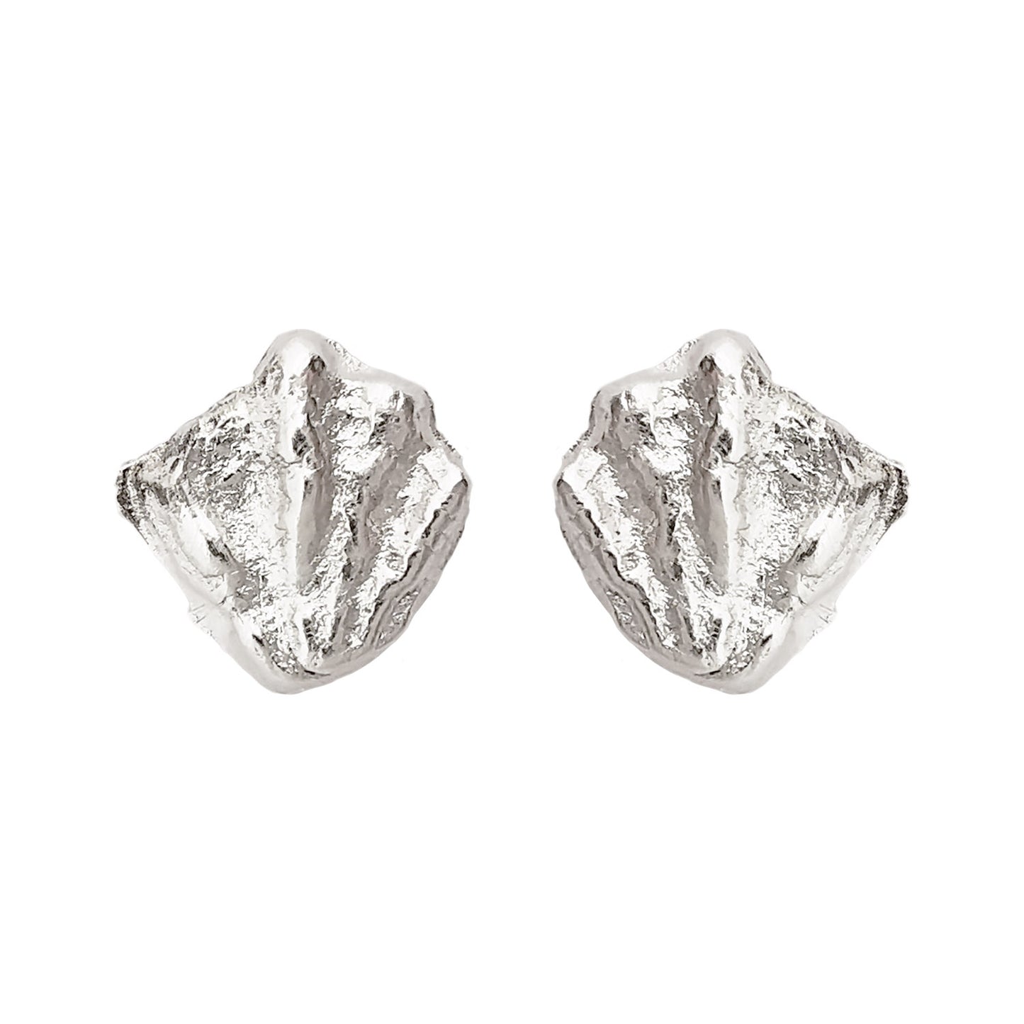 SHINY SHELL Øredobber Sølv