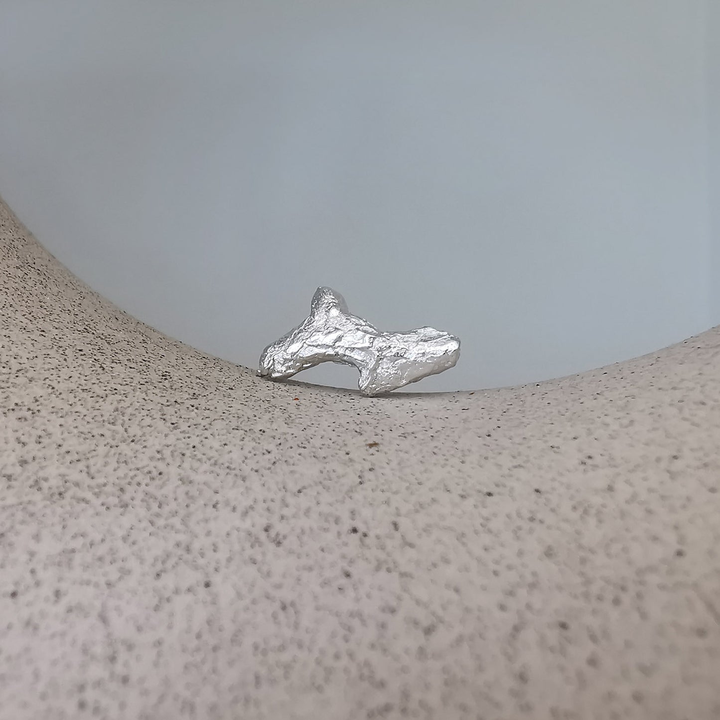 CORAL Øredobber Sølv