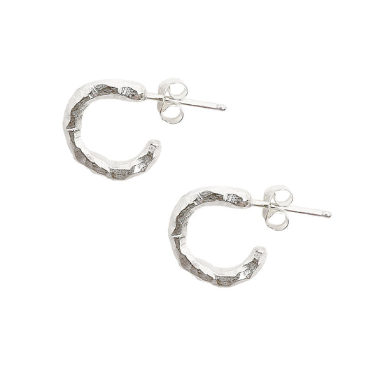 FLOW HOOPS SMALL SILVER