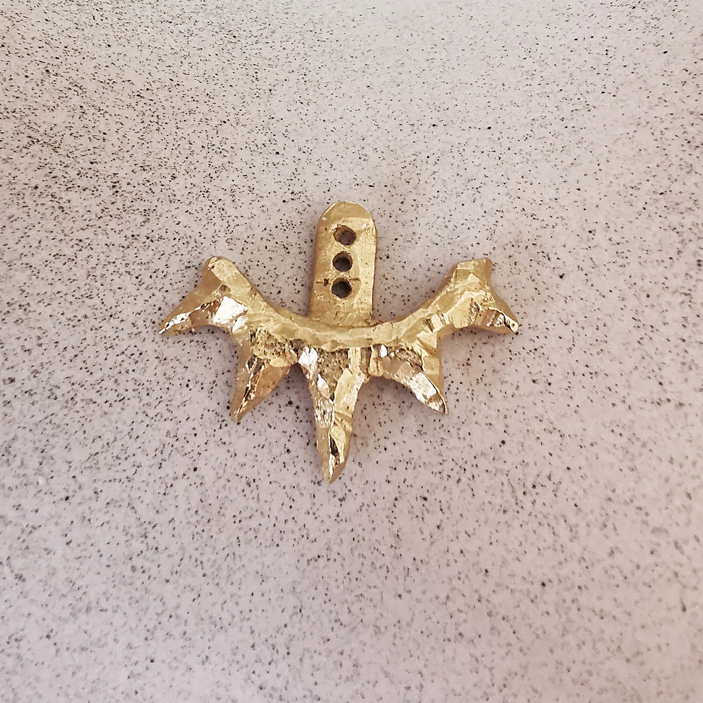 AURORA EAR JACKET Gullbelagt