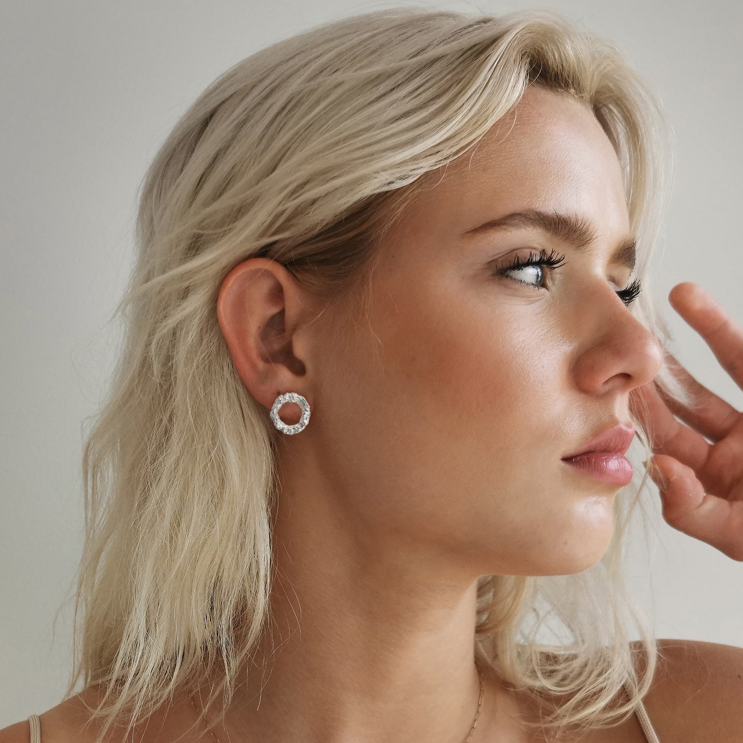 ONENESS Øredobber Sølv