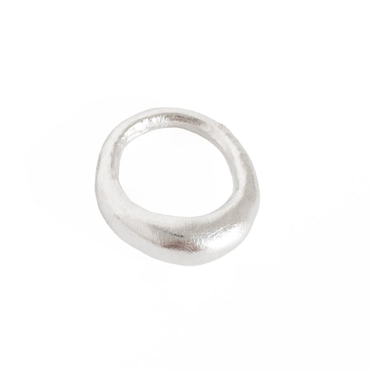 SAND CHUNKY Ring Sølv