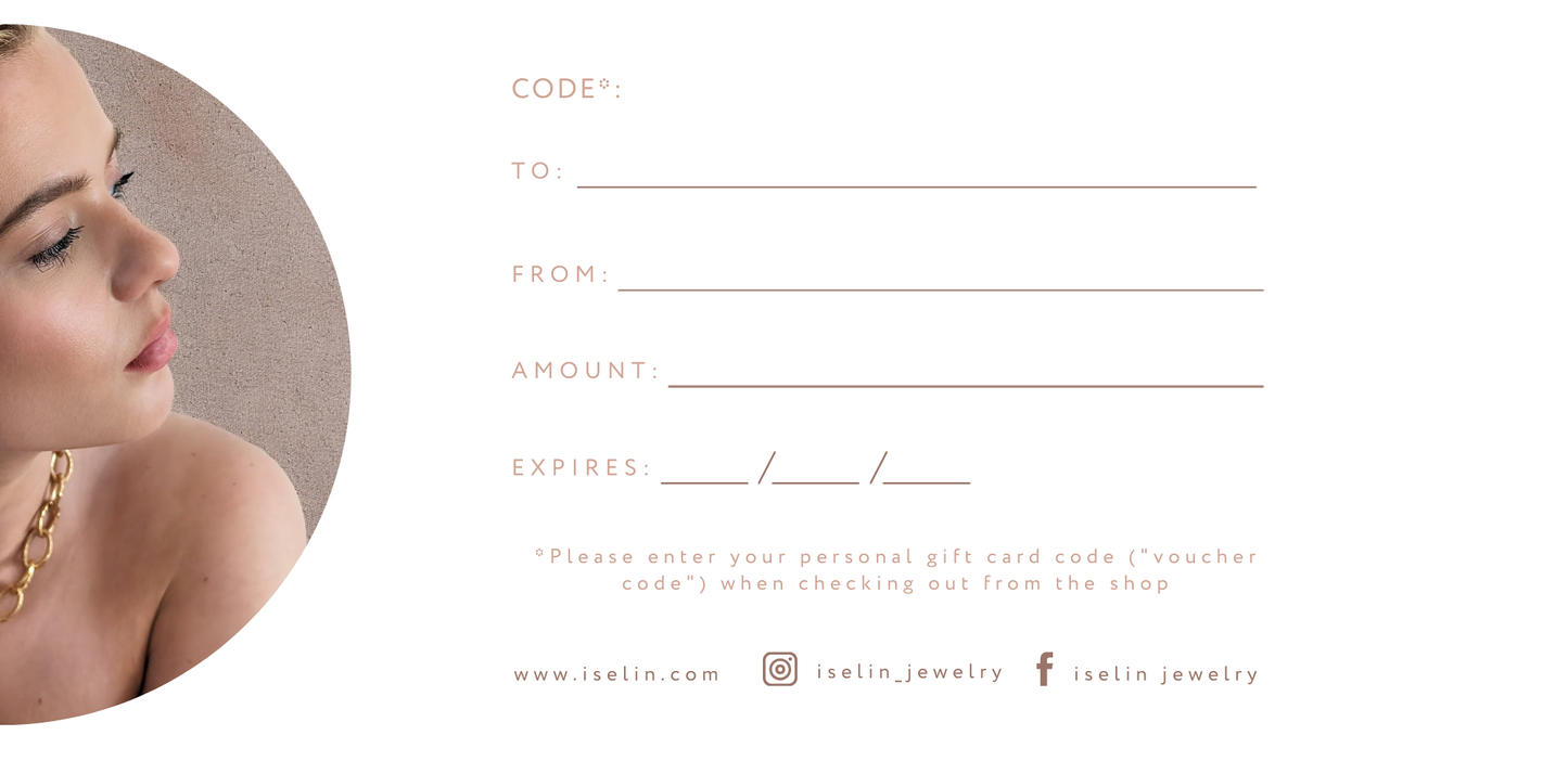 ISELIN GIFT CARD