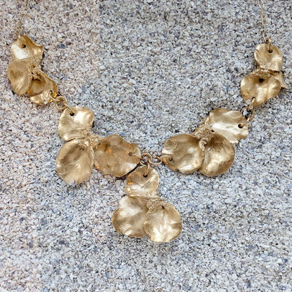 FLORAL NECKLACE GOLD