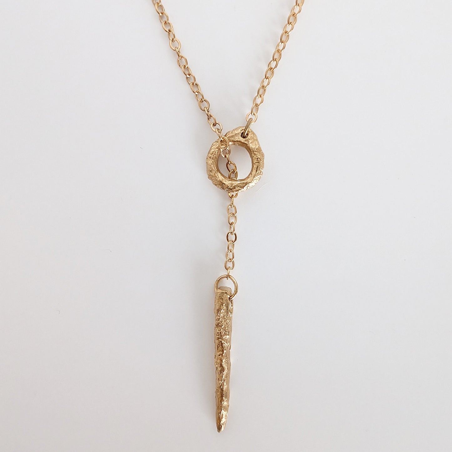 NATURE'S TREASURES LONG NECKLACE GOLD