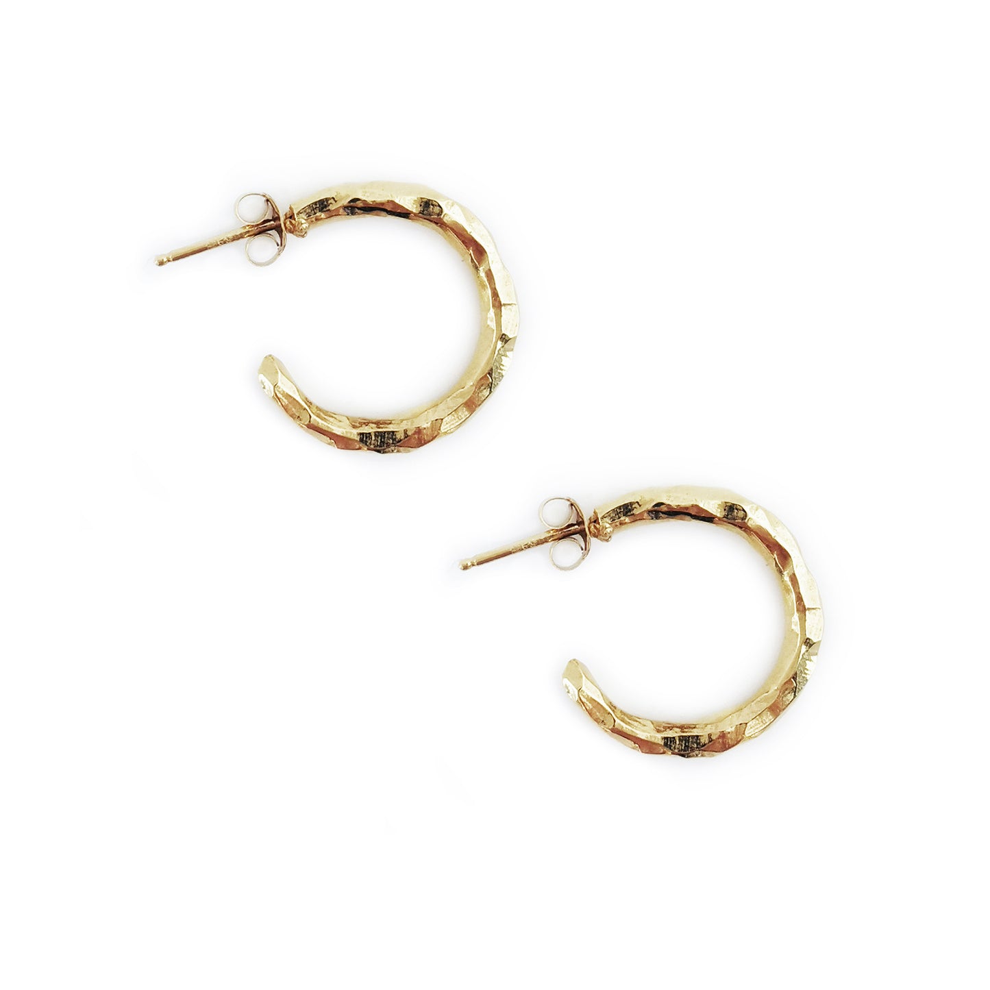 FLOW HOOPS MEDIUM GOLD