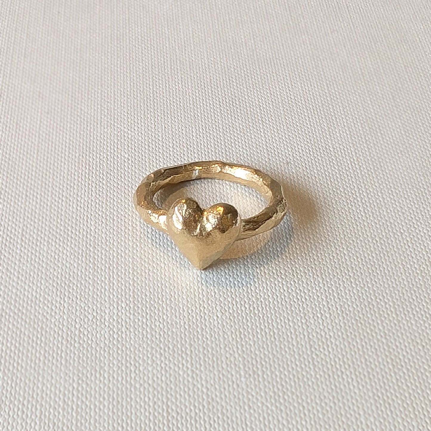 HEART RING GOLD LARGE