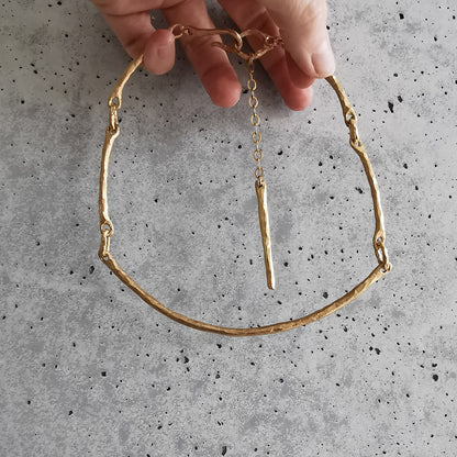 FLOW NECKLACE GOLD