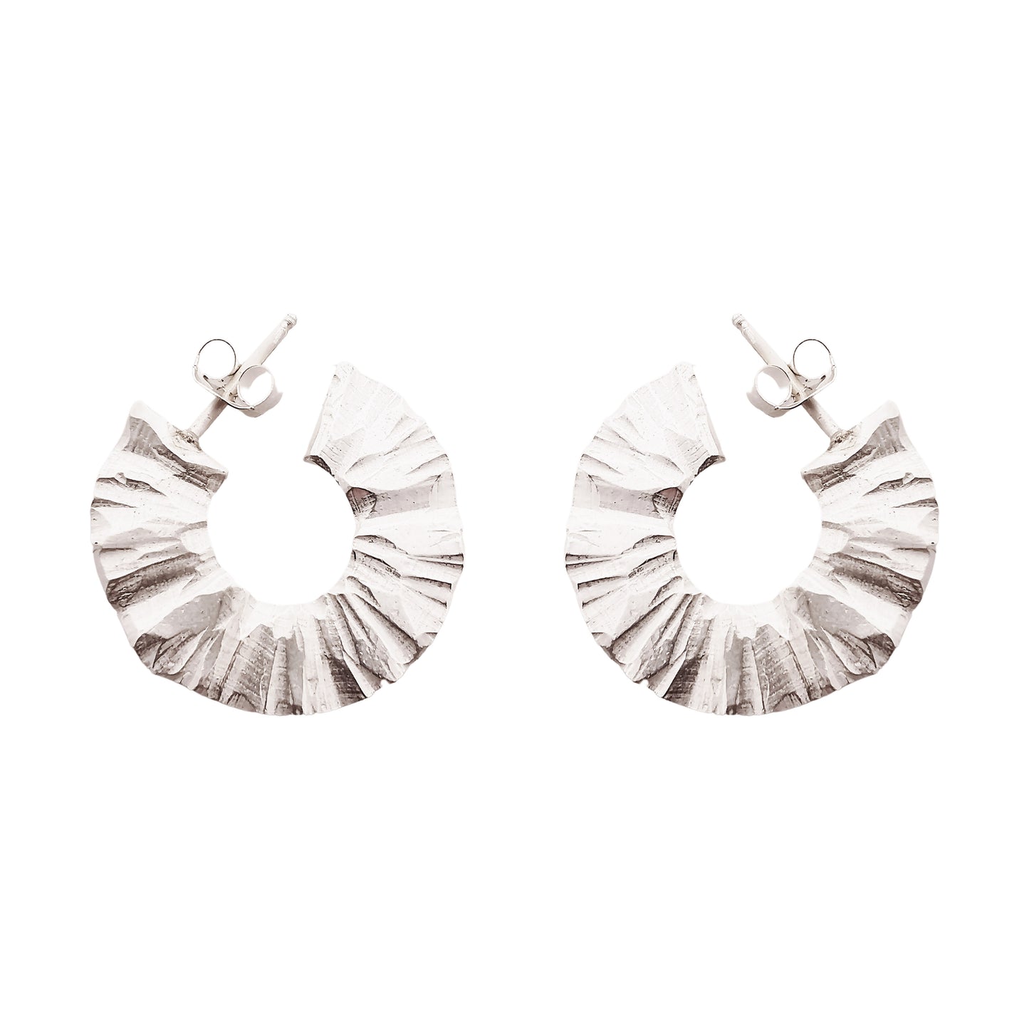 RING OF SUNSHINE EARRINGS SILVER