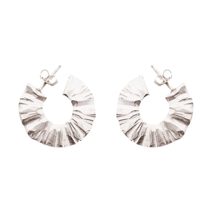 RING OF SUNSHINE EARRINGS SILVER