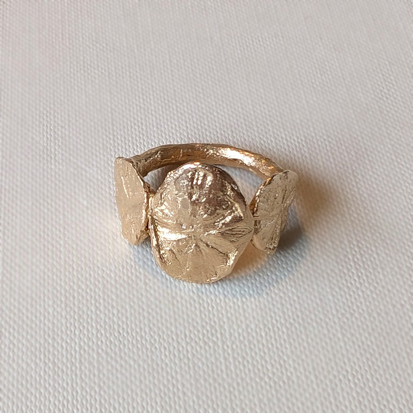 SHELL RING GOLD